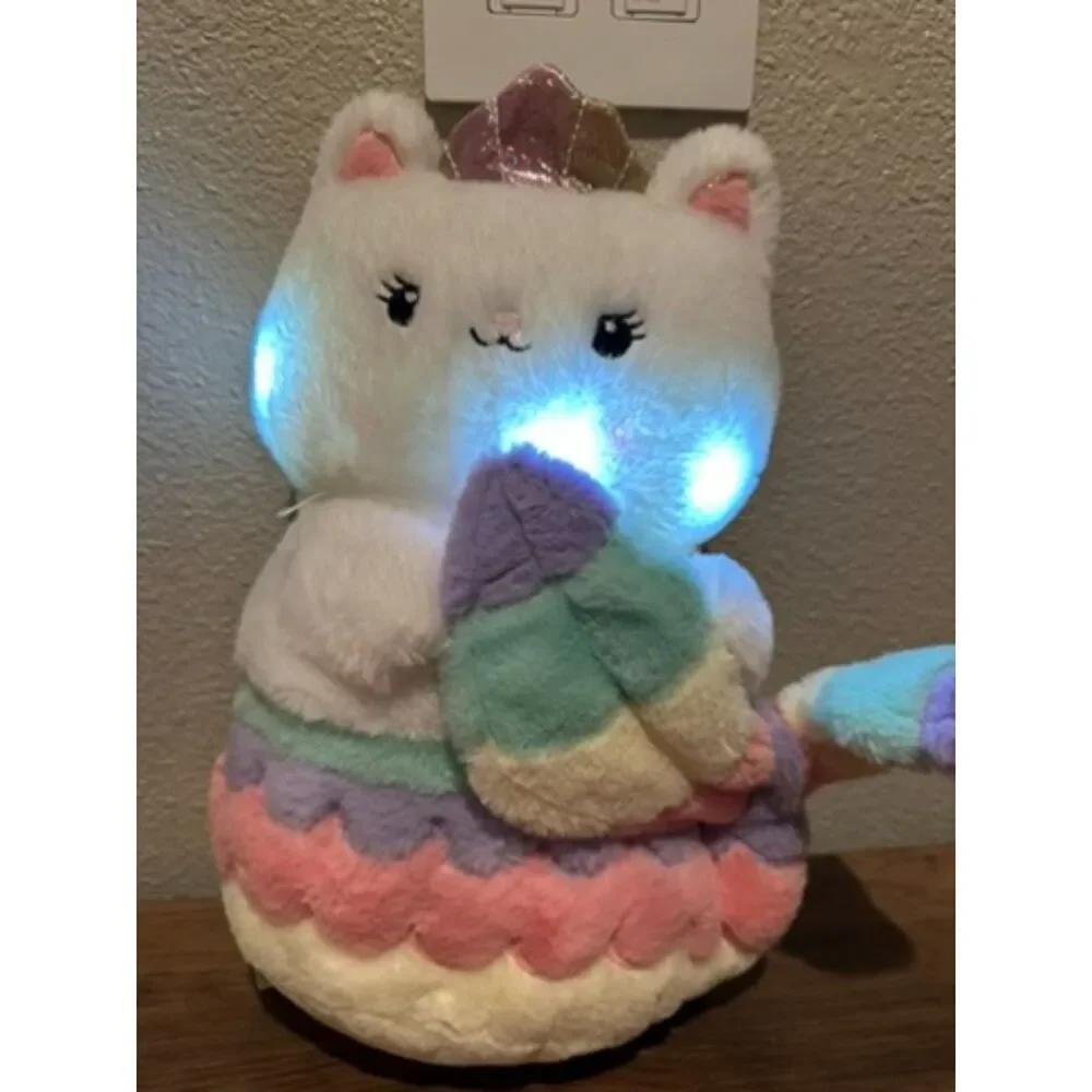 NWOT FAO Schwarz's Glow Brights Meowmaid Plush